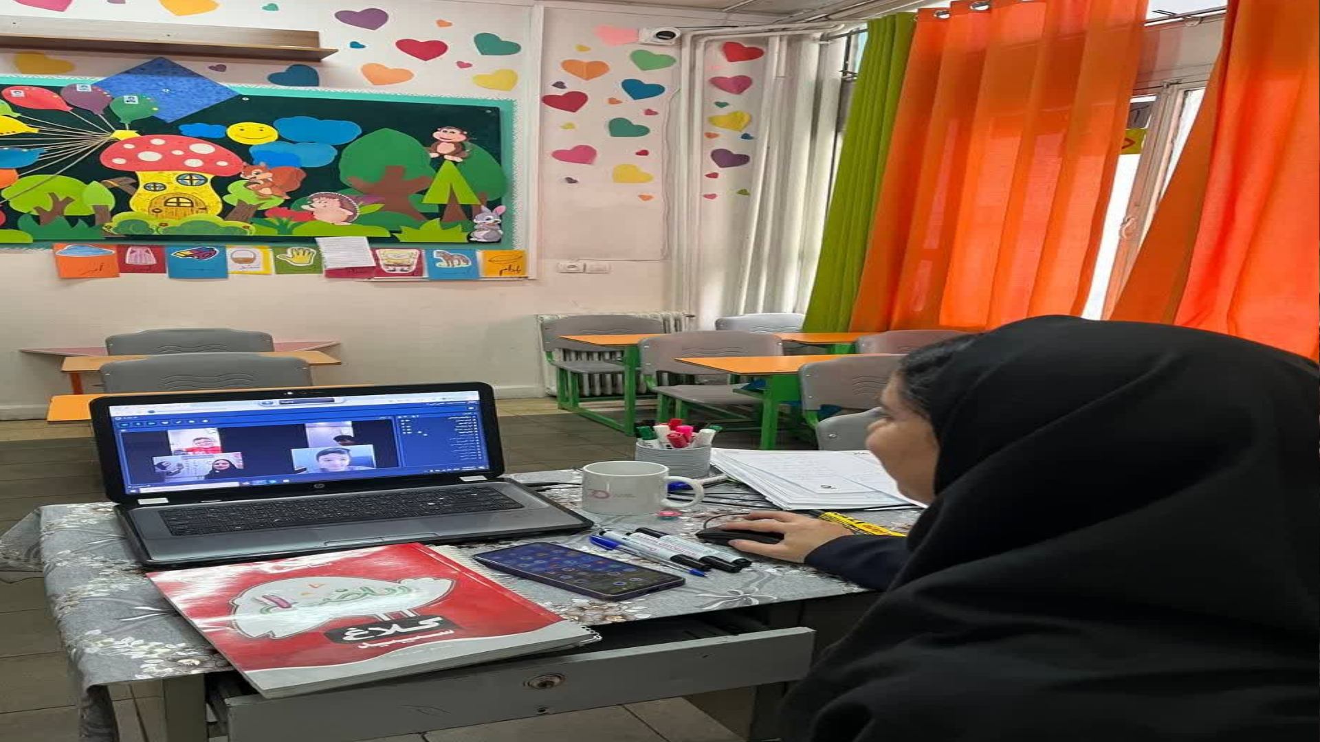 آلودگی هوا و کلاس های مجازی